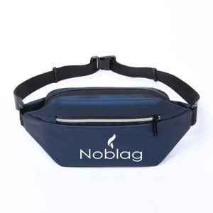 Noblag Junior Waterproof Blue Waist Belt Bag Sling Bag Reflective Strip For Men
